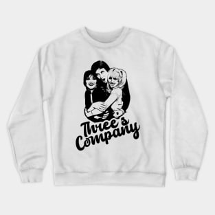 Vintage Character Photo Young Man Crewneck Sweatshirt